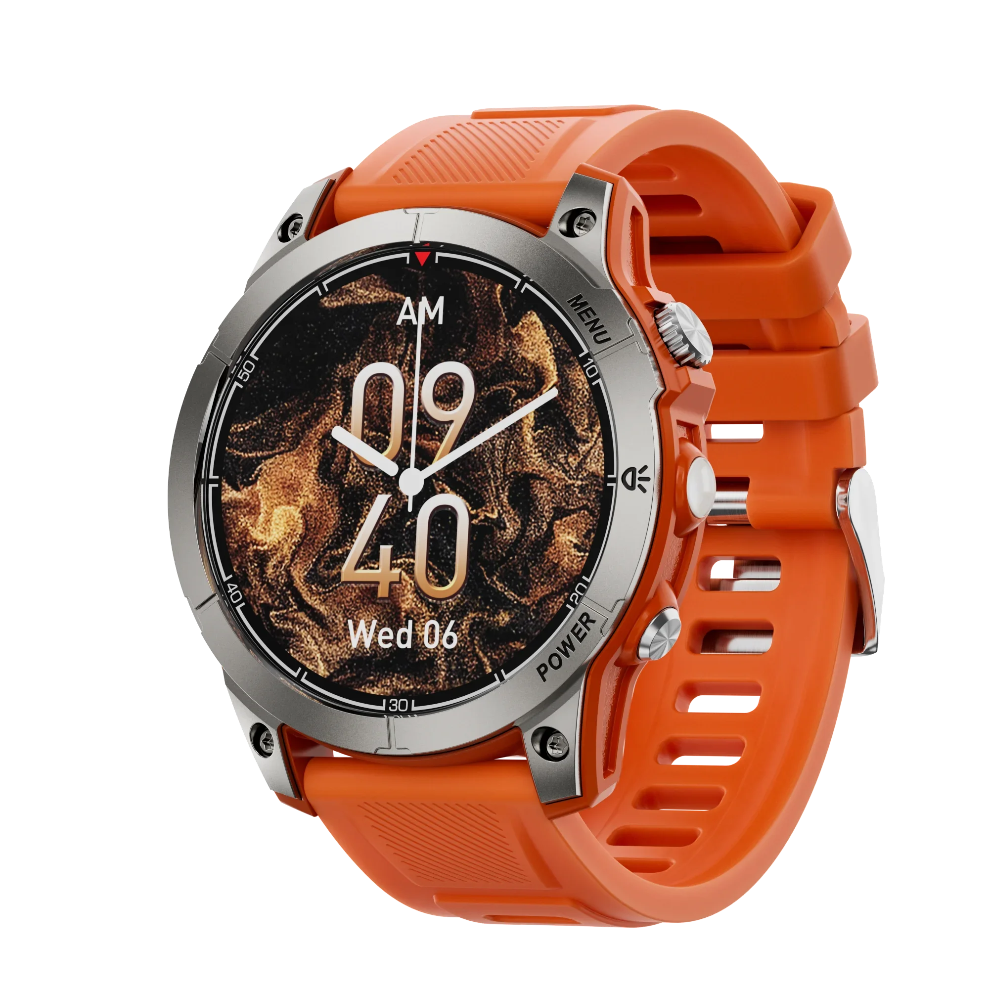 

AW45 Bluetooth Calling Smart Watch with AMOLED Display, IP67 Waterproof Fitness Tracker for Android iOS