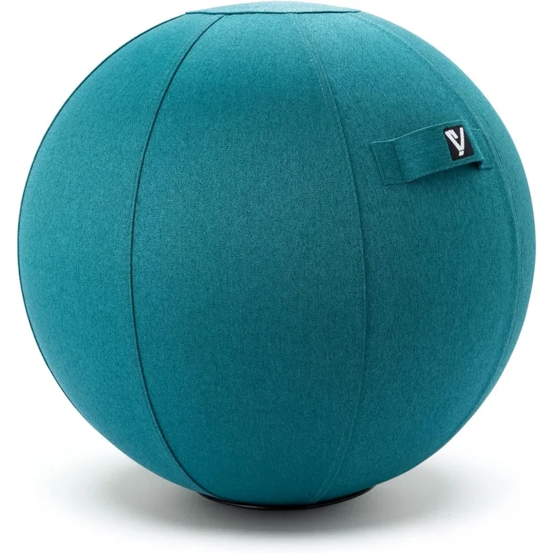 

Sitting Ball Chair for Office and Home,Pilates Exercise Yoga Ball with Cover for Balance,Stability and Fitness,Ergonomic Posture