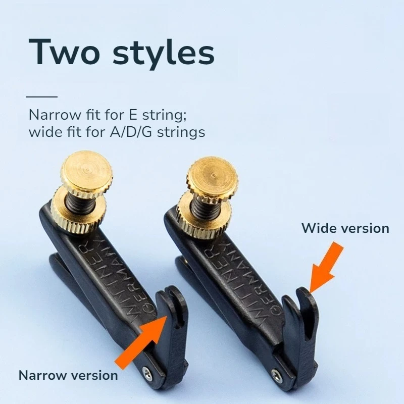 4/4 Metal Violin Fine Tuner Professional Compact Portable Precise Stable Violin Fine Tuners Musical Instrument Accessories