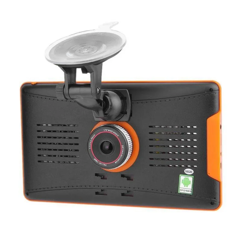 Navegador GPS portátil de 9 pulgadas HD 1080P DVR grabadora de conducción todo en uno para fabricante de camiones