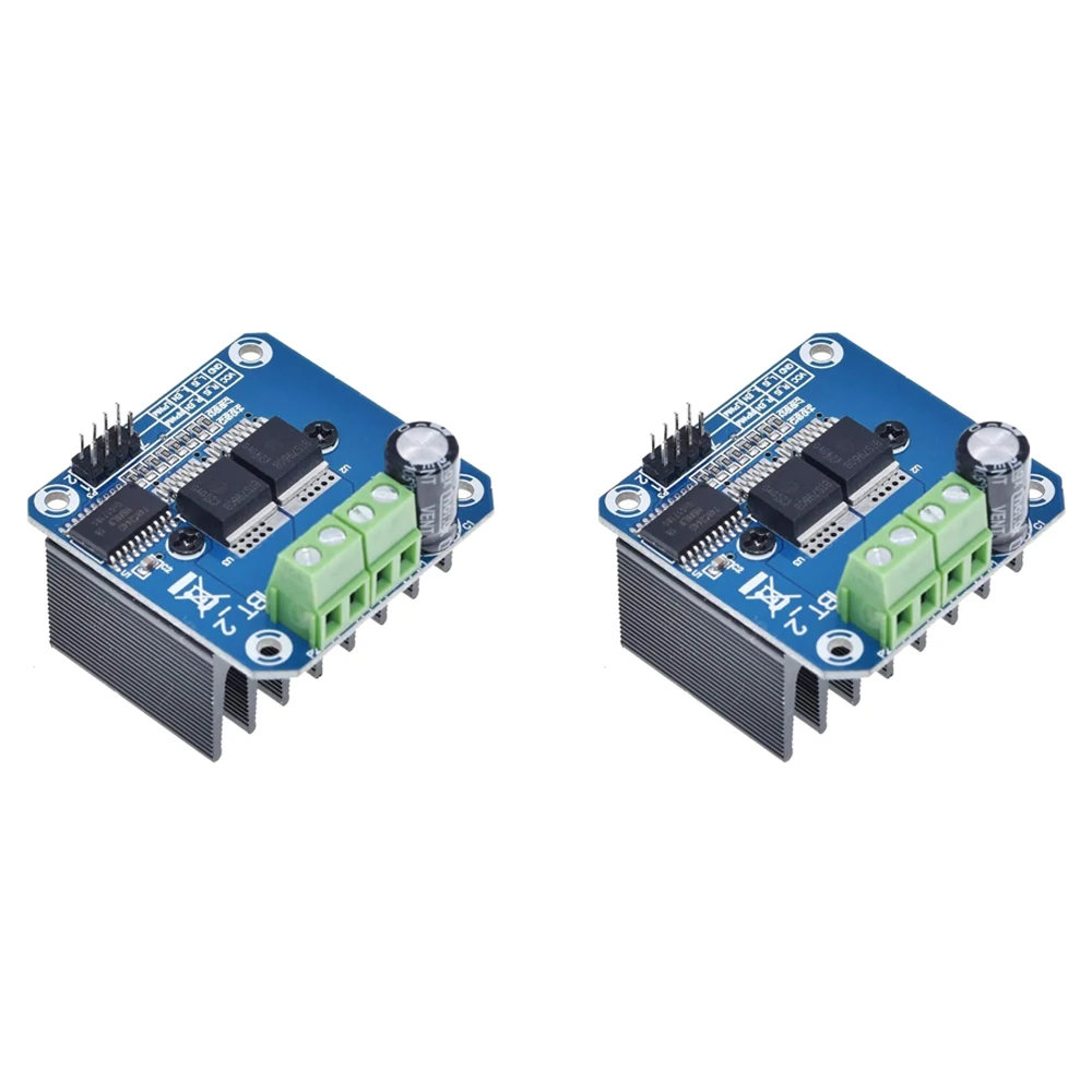 ABJI-2X BTS7960 43A High Power Motor Driver Module/Smart Car Driver Module For Arduino Current Limit