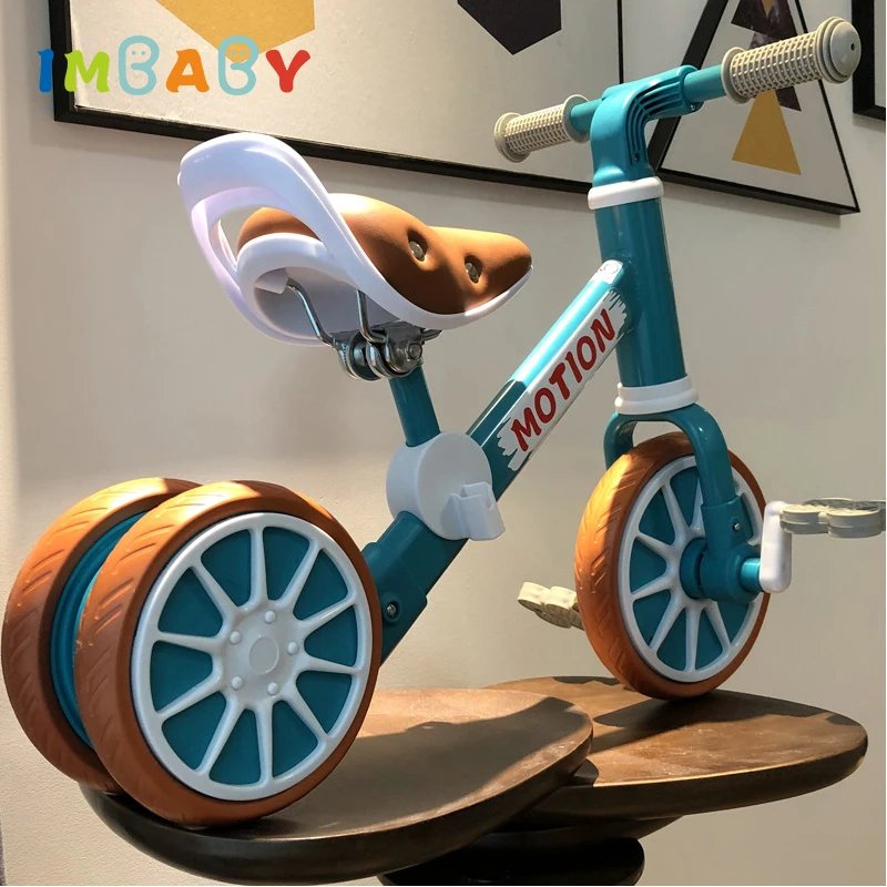 

IMBABY Baby Balance Bike Adjustable Seat Tricycle Scooter Baby Walkers Ride-on Car Skateboards for Children Ride-on Toys