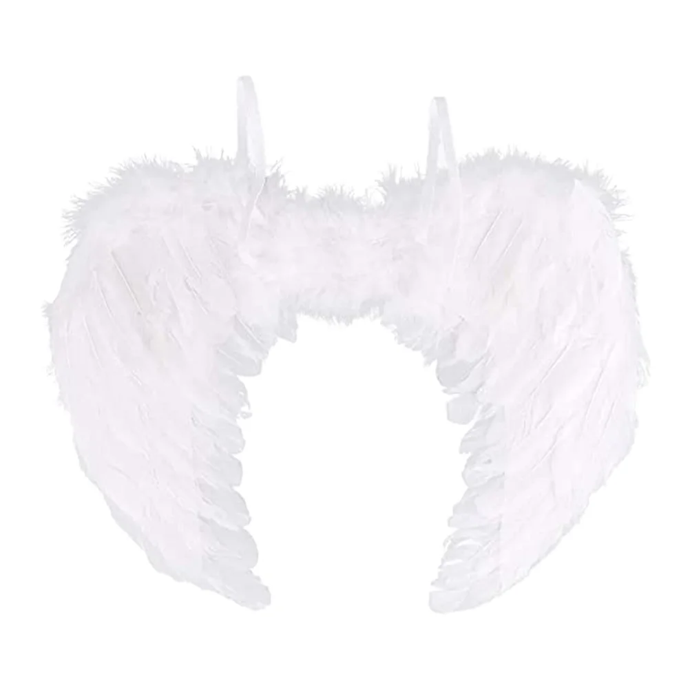 

Plume Wing Halloween Angel Costume Wing Shaped Ornament Great Gift Stage Photo Use Stage Performance Prop Wing-Shaped Ornament