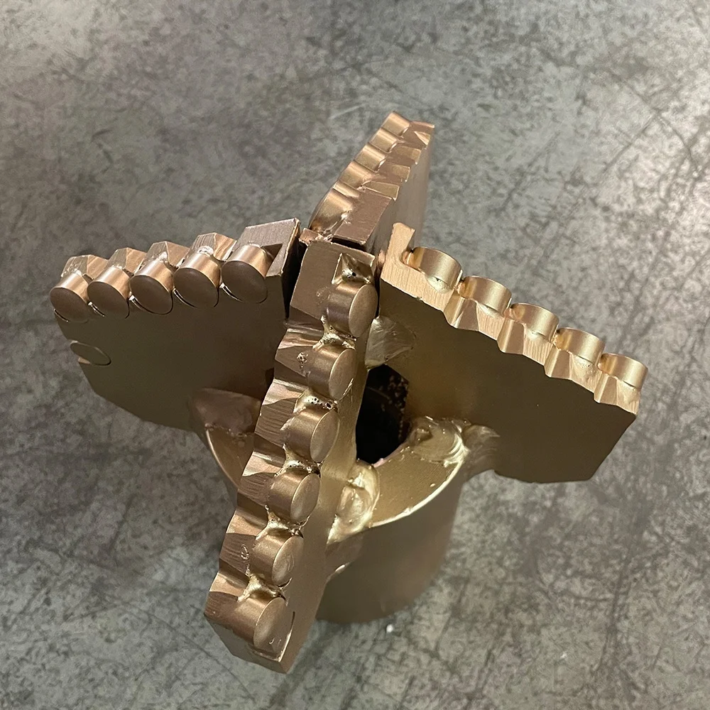 

Drilling Tools PDC Bit 4 Blades for Water Well & Mining Drill Bit Forged Rock Drill Bit