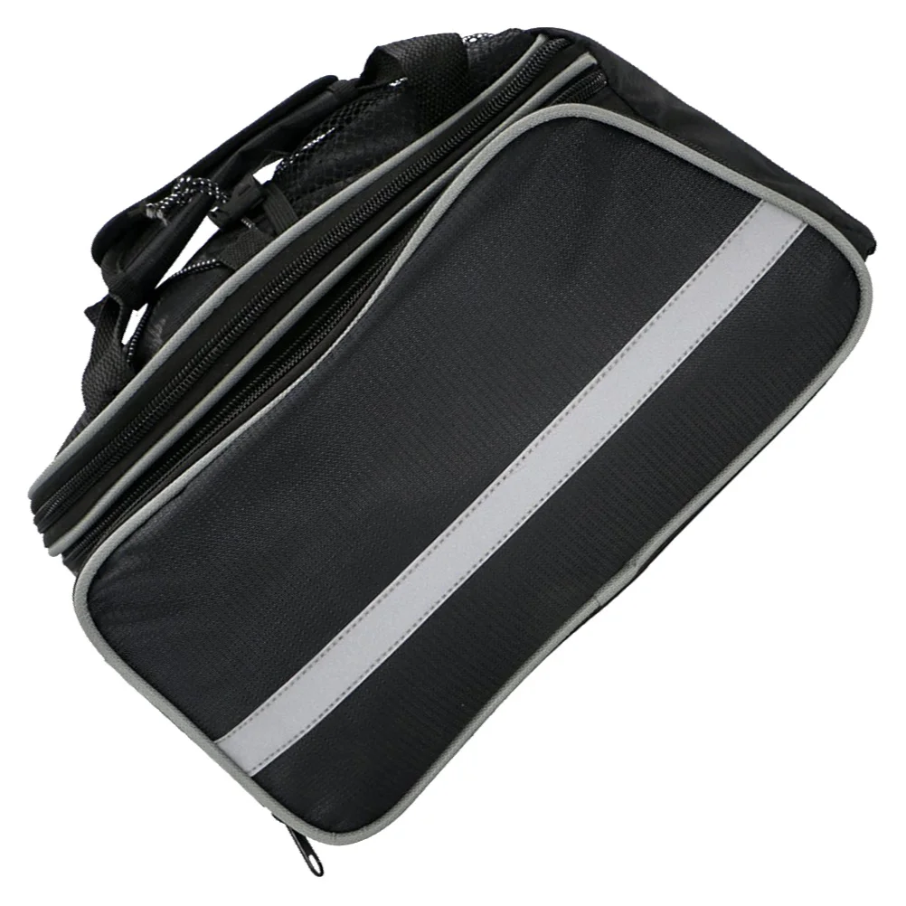 Rear Seat Bag Trunk Saddle Rack Pouch Large Capacity Waterproof Multi Pockets Easy Install Remove Bike Cycling Outdoor
