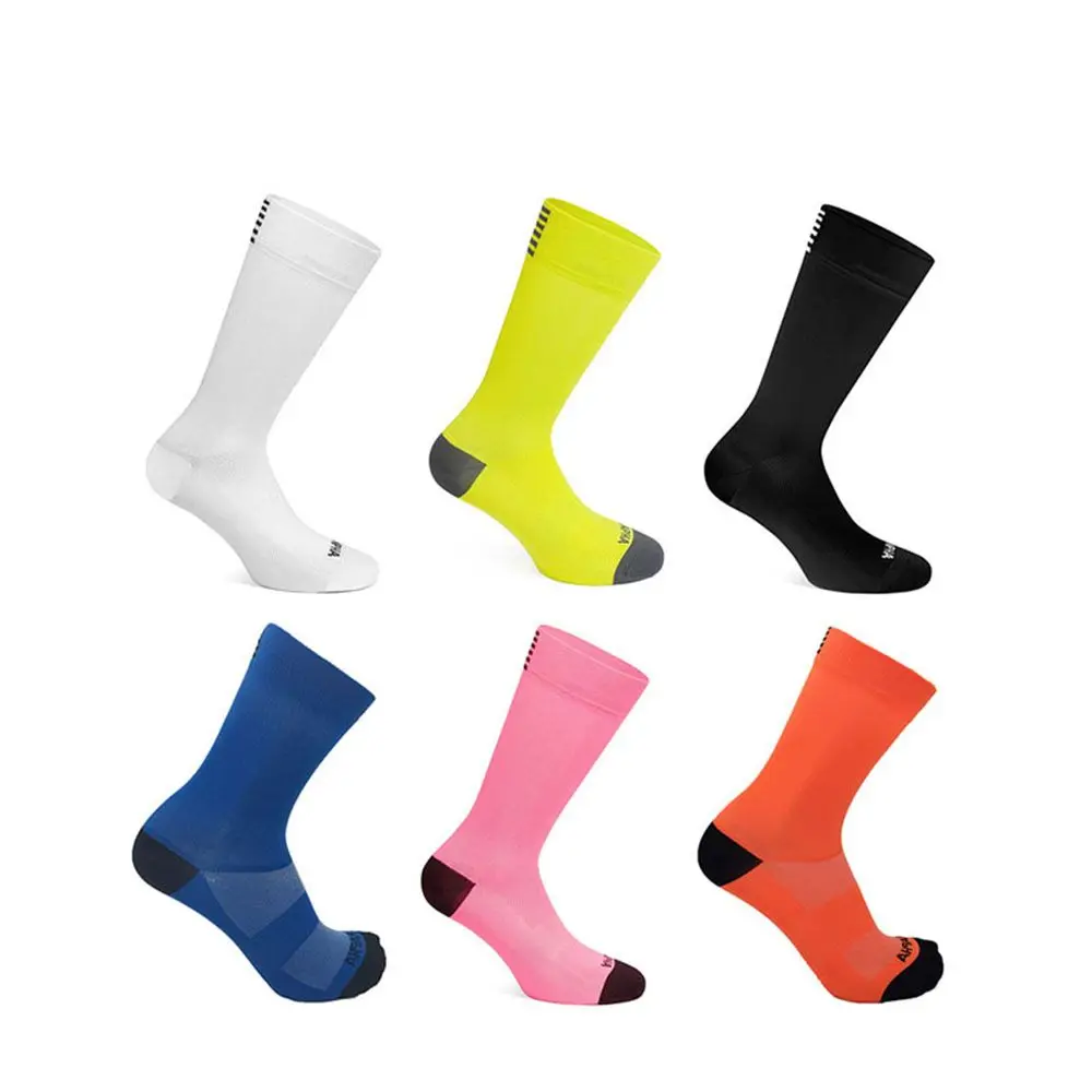 

Running Basketball Outdoor Sports Racing Socks Quick Dry Outdoor Compression Socks Middle Stockings Bike Socks Cycling Socks