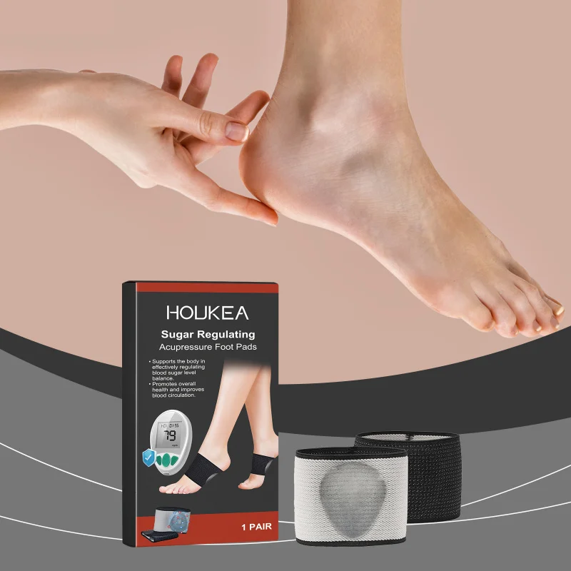 

Foot Massage Insoles - 1 Pair Comfortable Foot Care Pads For Discomfort Relief - Soft Polyester & Linen Material