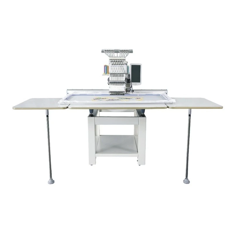 Single head computer embroidery machine, high-precision garment and hat embroidery flat embroidery LYG-1201 small automatic