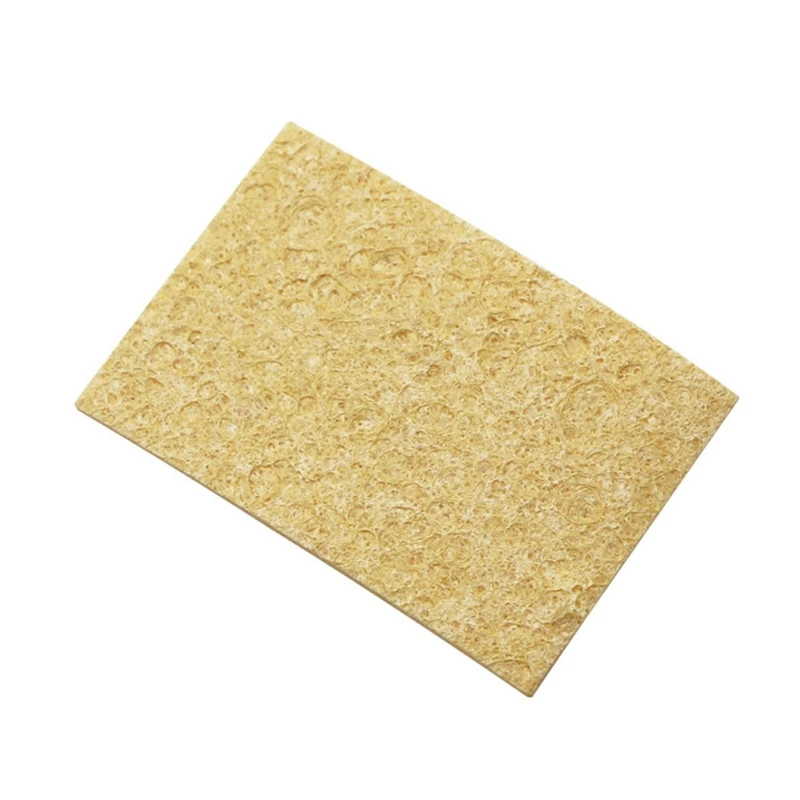 F92C 청소 스폰지, 10pcs 클리너 고온 고온 지속 세정 스폰지 전기 용접 용매 용 납어 철 팁