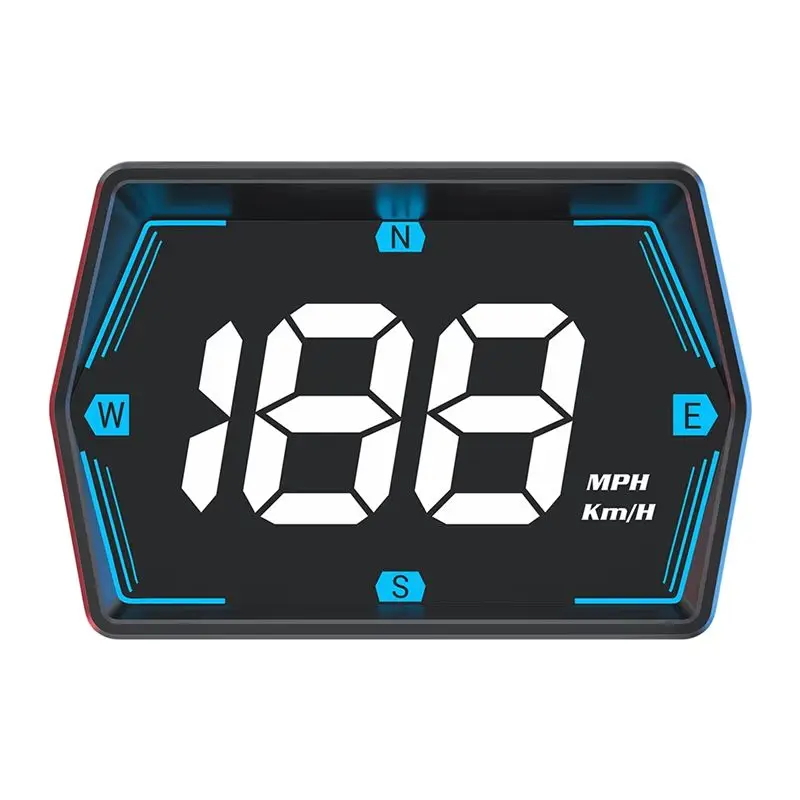 Portable Satellite Speed Measurement Car Display Car Mounted HUD Head Up Display Car Display