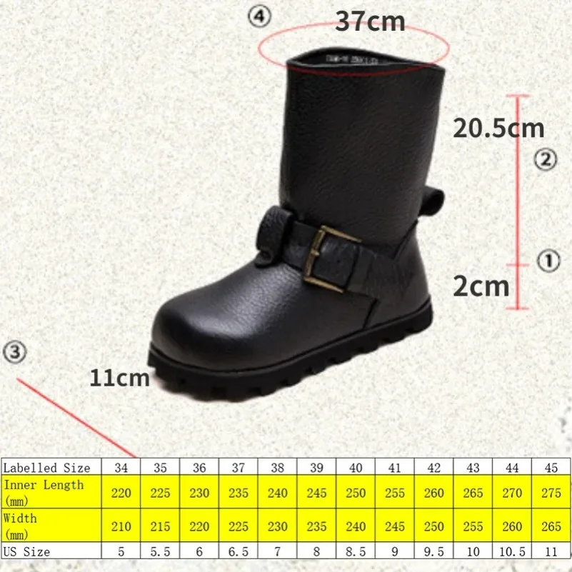 Fujin 2cm  Spring Boots Slip on Chimney Ladies Women Shoes Cow Genuine Leather Ankle Booties Autumn Fashion Round Toe  Moccasins