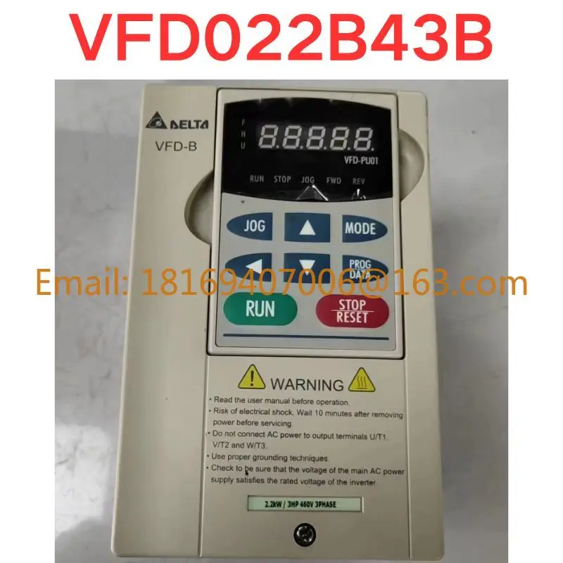 

Б/у инвертор, функция VFD022B43B хорошо