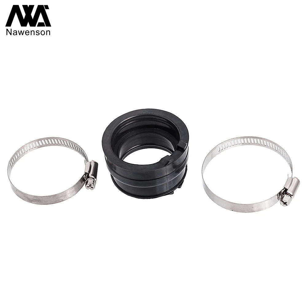 Motorcycle Carburetor Intake Manifold Gasket Rubber Carb Flange Adapter Boot for Yamaha YFM600 Grizzly 600 1998-2001