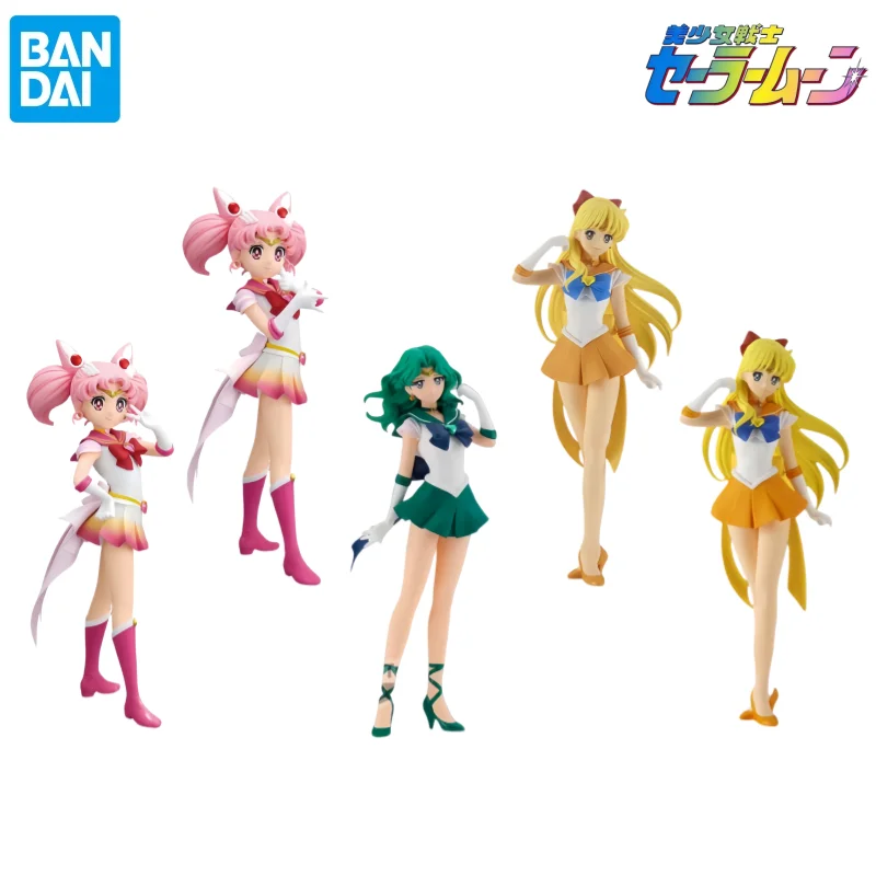 

Bandai In Stock Original Box Garage Kit Sailor Moon Tsukino Usagi Kaiou Michiru Anime Characters Original Action Figure Statue