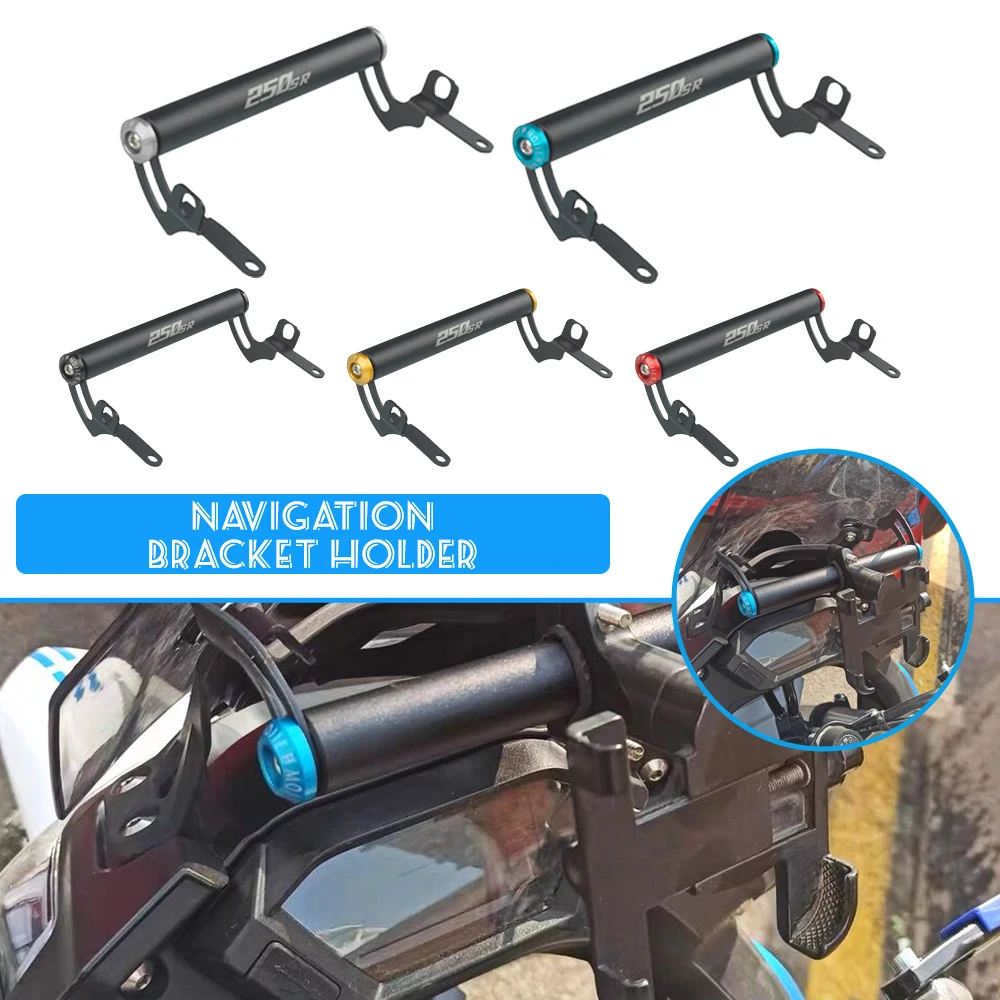 

For CFMOTO SR250 250SR 300SR 250 SR 300 Motorcycle Accessories SMART Phone GPS Navigation Plate Bracket Handlebar Adapt Holder