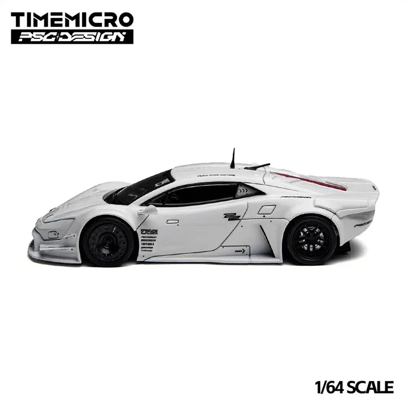 Time Micro x PSC DESIGN 1:64 YANGWANG U9 "RAGE* white Diecast Model Car Collection Limited Edition Alloy