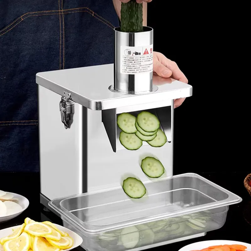 Multifunctional Fruit and Vegetable Cutter 220/110v Commercial Household Stainless Steel Dicing Machine for Potato Radish Fruit