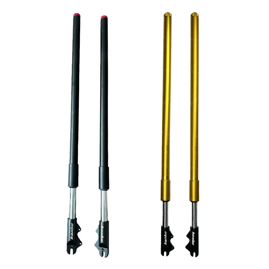 GTR Adjustable Front Suspension Tube Upgraded Hydraulic Shock Absorber Stem Pole for Kaabo Wolf King GTR Scooter Original Parts