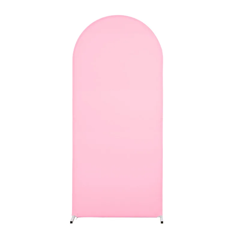 Arch Fabric Cover Solid Color Elastic Fabric Cover Wedding Birthday Party Background Wall Decoration Wrinkle Resistant Thickened