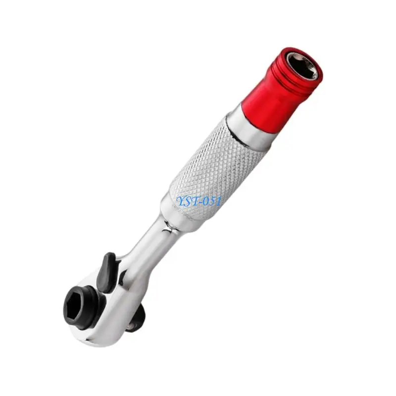 E15A Industrial Strength Steel Ratchet Wrench 1/4Inch Bidirectional