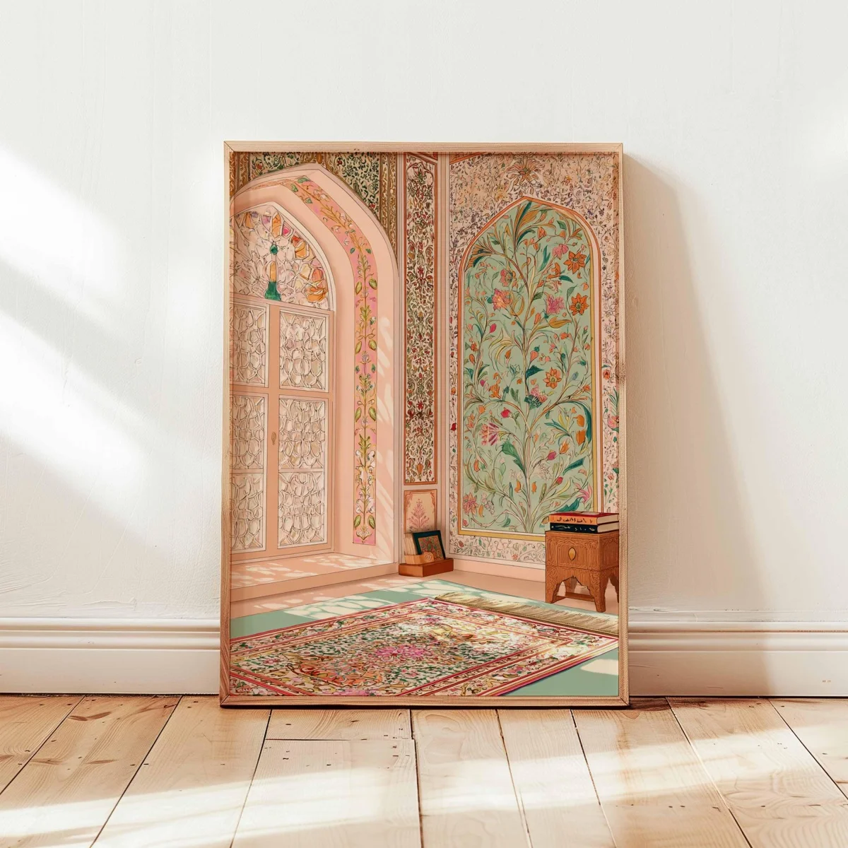 Islamic Mosque Architecture Canvas Print Poster Middle Eastern Ramadan Muslim Art Prints Bedroom Wall Art Home Decor Poster