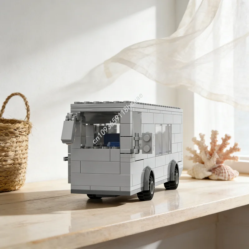 231pcs MOC City Bus Model Building Blocks Architecture Toys DIY Christmas Gift Creative Brick Kids Birthday Idea Education