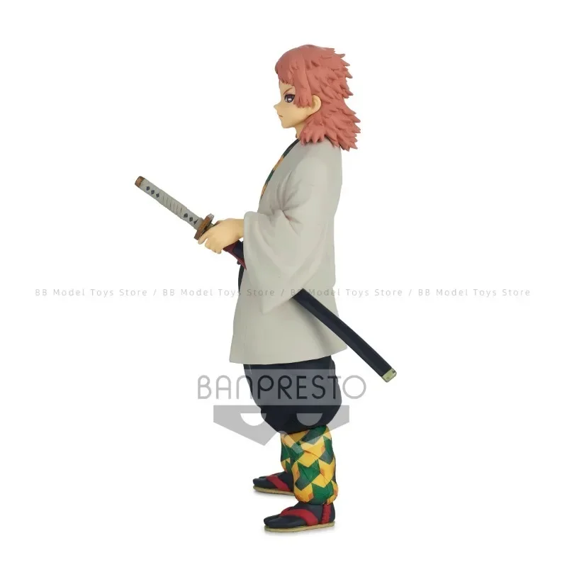 In Stock Bandai Genuine Banpresto Demon Slayer Anime Figure Sabito Makomo Action Toys for Kids Christmas Gift Model Ornaments