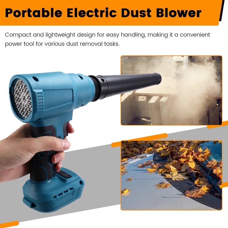 Cordless Dust Blower For  18V Battery Portable Electric Dust Blower Power Tool Battery