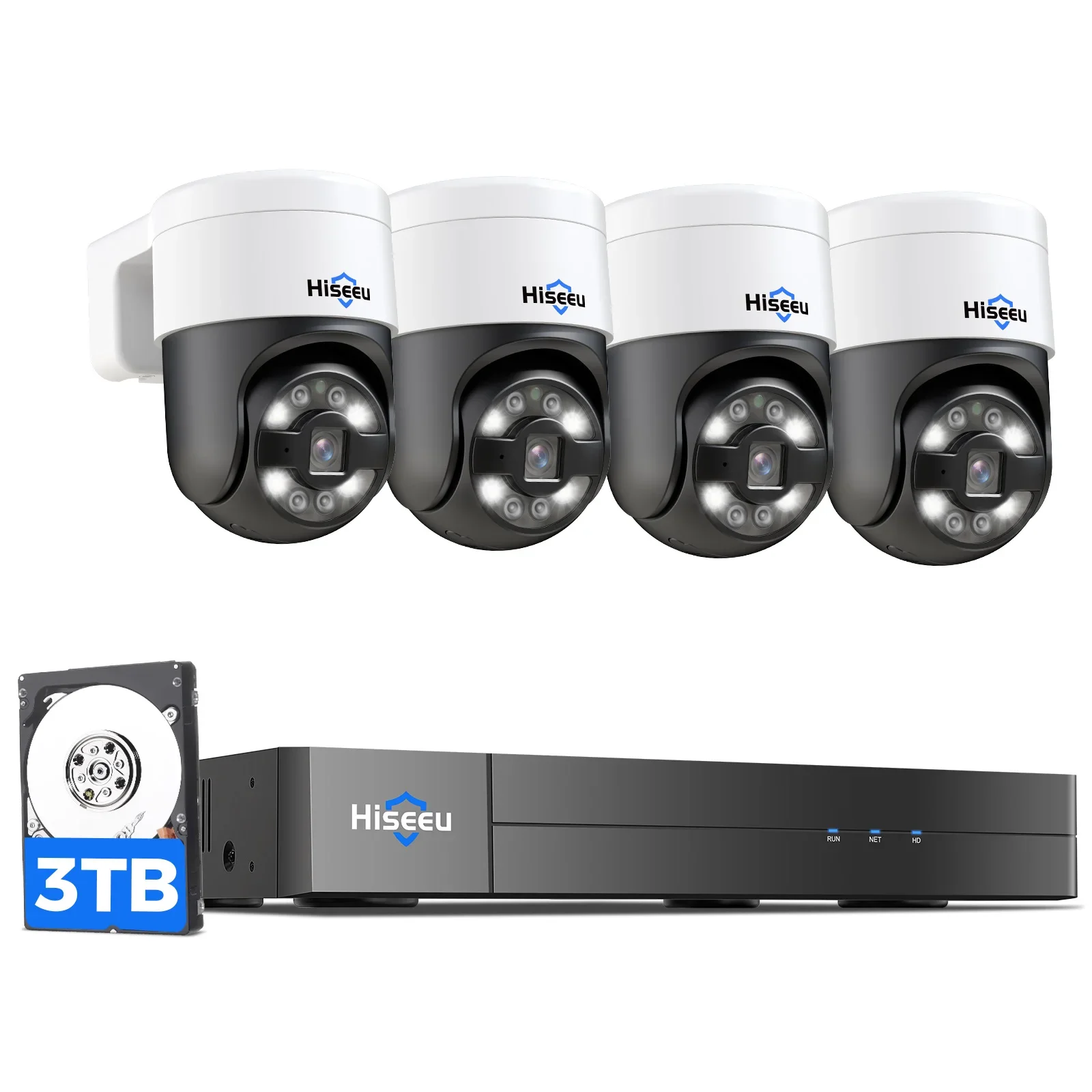 

4CH POE NVR Kit 2k Surveillance Security Network Cameras System POE Ip 5MP Surveillance Dome Ptz Camera Cctv Camera Kit