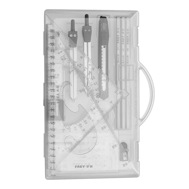 مجموعة أدوات الرسم الميكانيكية للطلاب الجامعيين ، بطاقة الهندسة المدنية #3