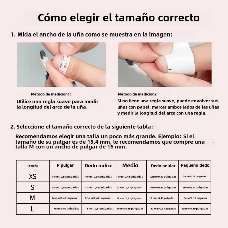 Y2K Gyaru Spice Girls lazo perla rosa blanco almendra uñas postizas hechas a mano corazón cruz Jirai uñas falsas Yami Kawaii arte de uñas 6