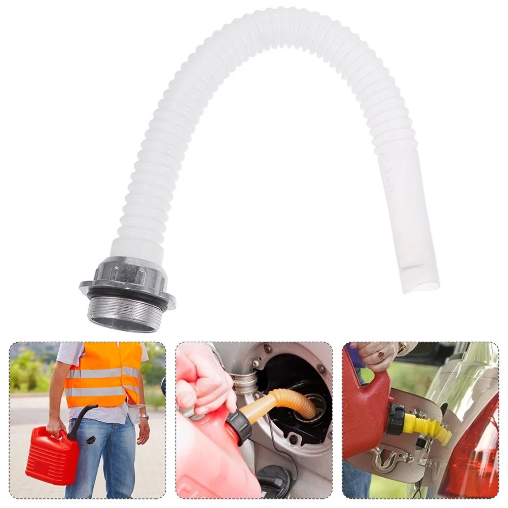 

2pcs Plastic For Cans Oil Drums Refueling Transfer Motorcycle Replacement Fuel Hose Car Auto Fuel Hose Car Oil Tubing