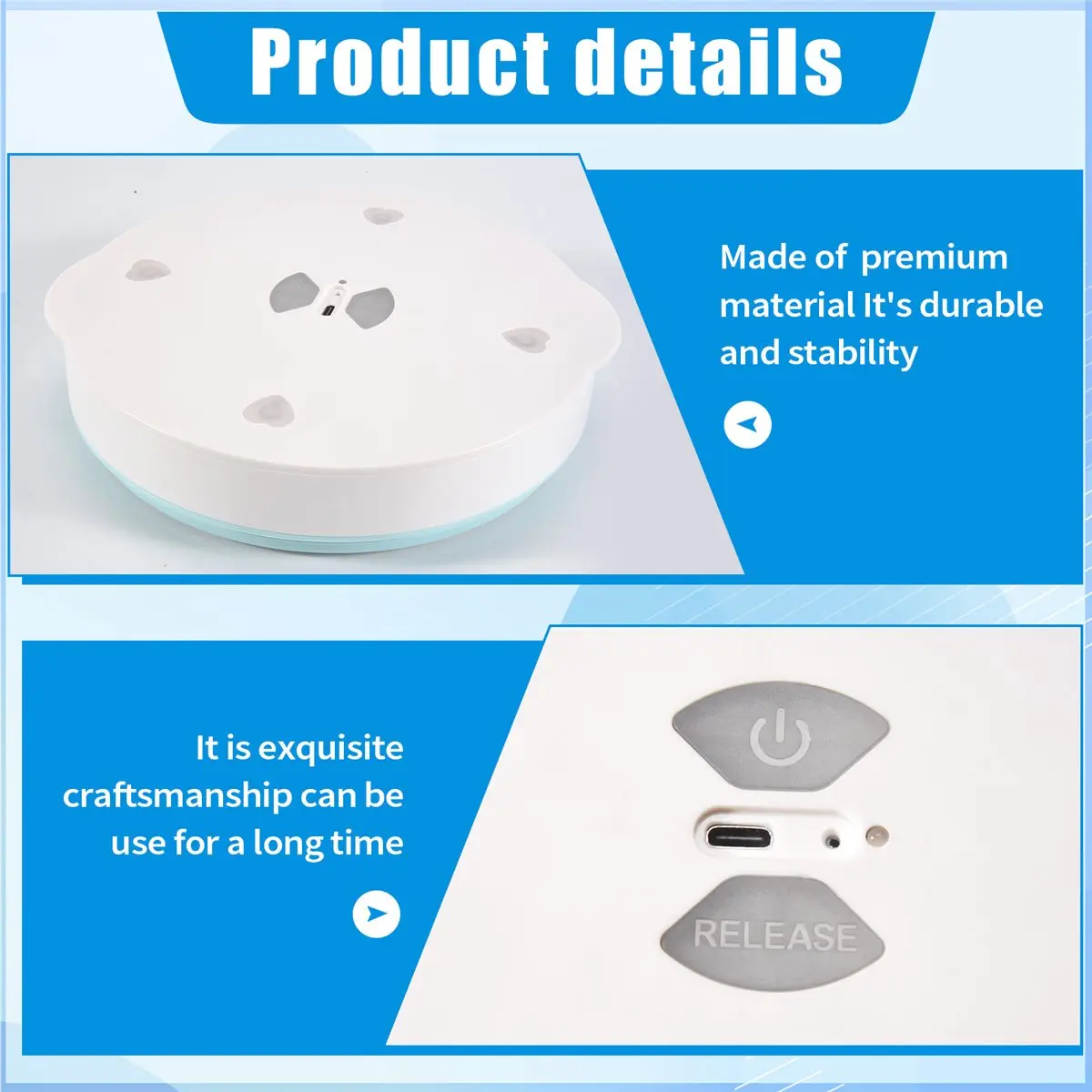 HGHO Resin Bubble Remover,2L 99.9% Bubble Removal in 5Min,Vacuum Degassing for Epoxy Resin,Silicone Molds Eu Plug