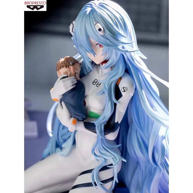 Millenium Evangelion Hand Do Long Hair Ayanami Ami Girl Anime Model Statue Display A Gift Back To School Anime Toys