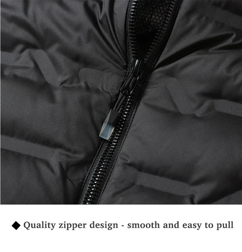 Lightweight Men Winter Down Duck Jacket Hooded Padded Coat Male Graphene Warm Fishing Autumn Puffer Designer Feather Parka Grey