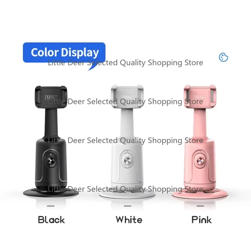 New Ai Adjustable Motion Tracking Phone Camera Mount Gimbal Stabilizer for Live Streaming Vlog Shooting