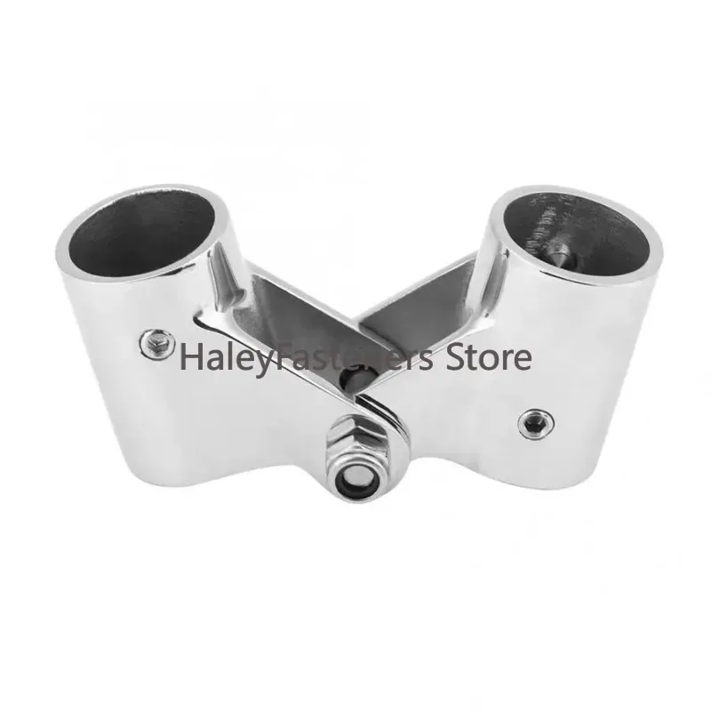 316 Stainless Steel Folding Swivel Pipe Connector – 22mm/25mm for Boat & Yacht (Durable, Corrosion-Resistant, Easy Rotate)