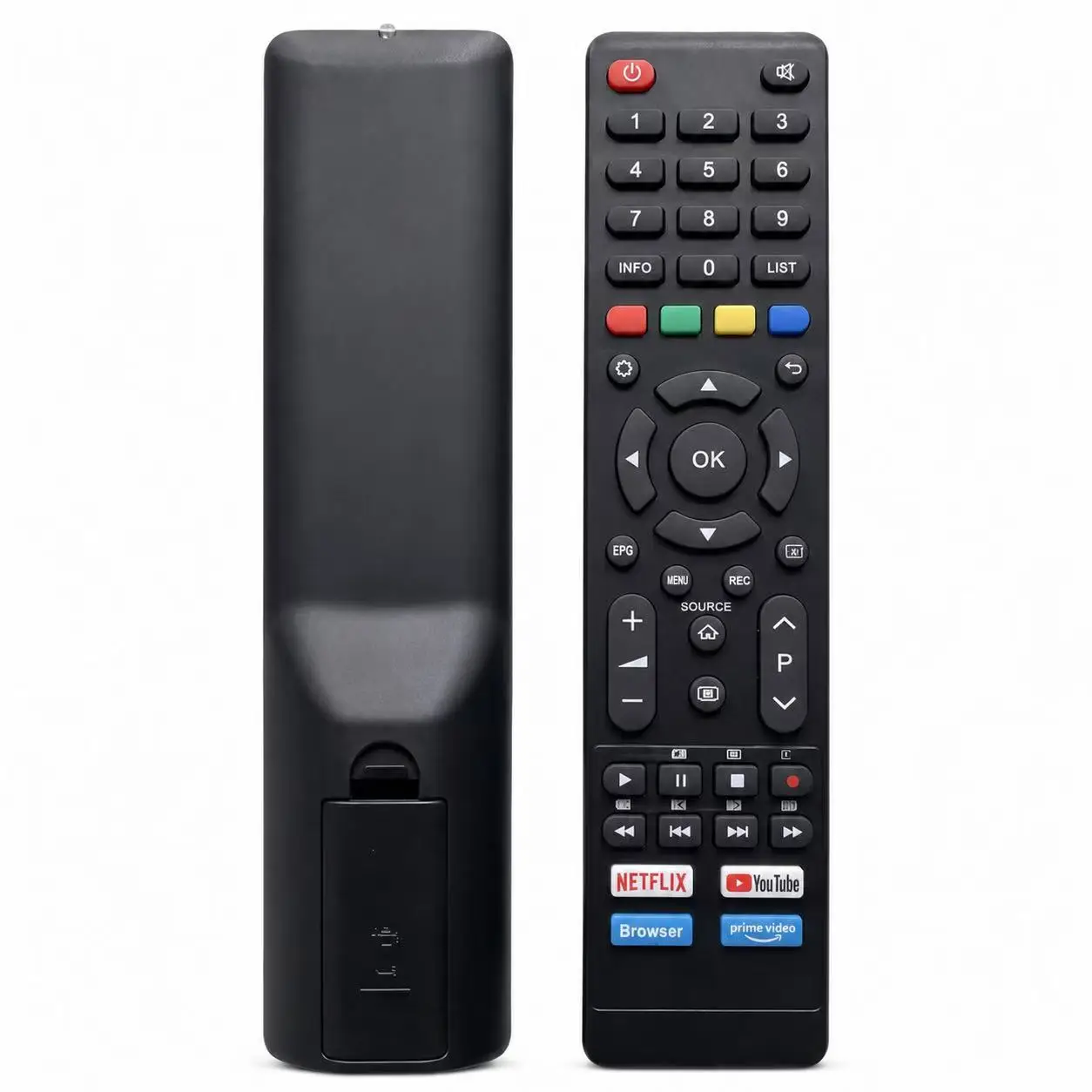 Replacement Smart TV Remote Control Compatible with AIAN & TEC Models AD1577 AW50B4K AW43B4SF AW42B4SM AW39B4SM AW65B4K LCD TV