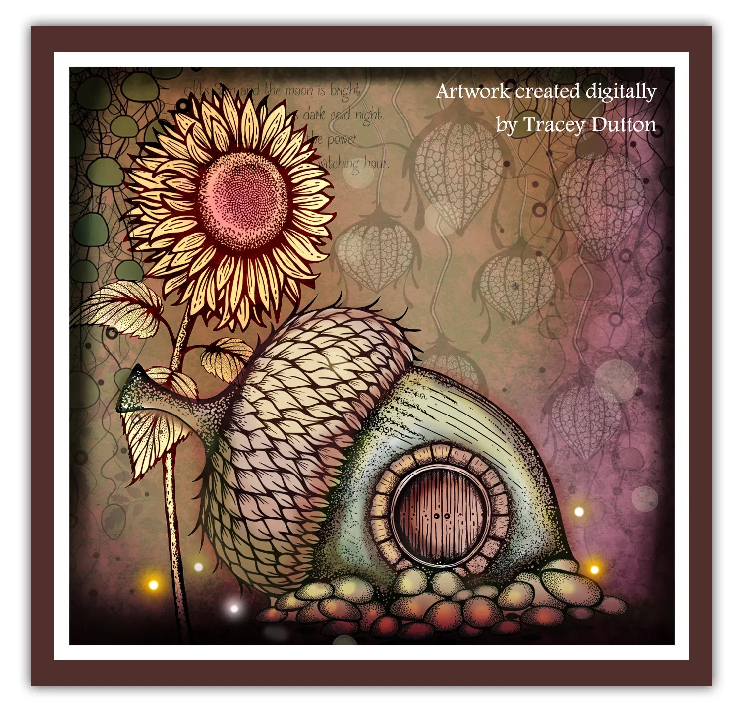 مجموعة طوابع شاي الشفق من Poppy Lodges للنقش الحرفي، قالب صنع بطاقات المعايدة الورقية مصنوع يدويًا بنفسك #6