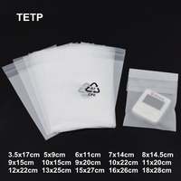 TETP Frosted Self Adhesive Bag CPE Printing Digital Electronic Product Packaging Bags Soft Storage Wholesale Dust-proof