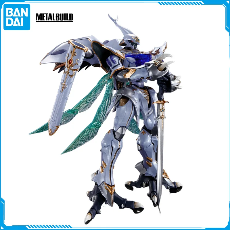 

In Stock Bandai METAL BUILD 21cm Aura Battler Sirbine Original Anime Figure Model Toys for Boy Action Figure Collection Doll Pvc