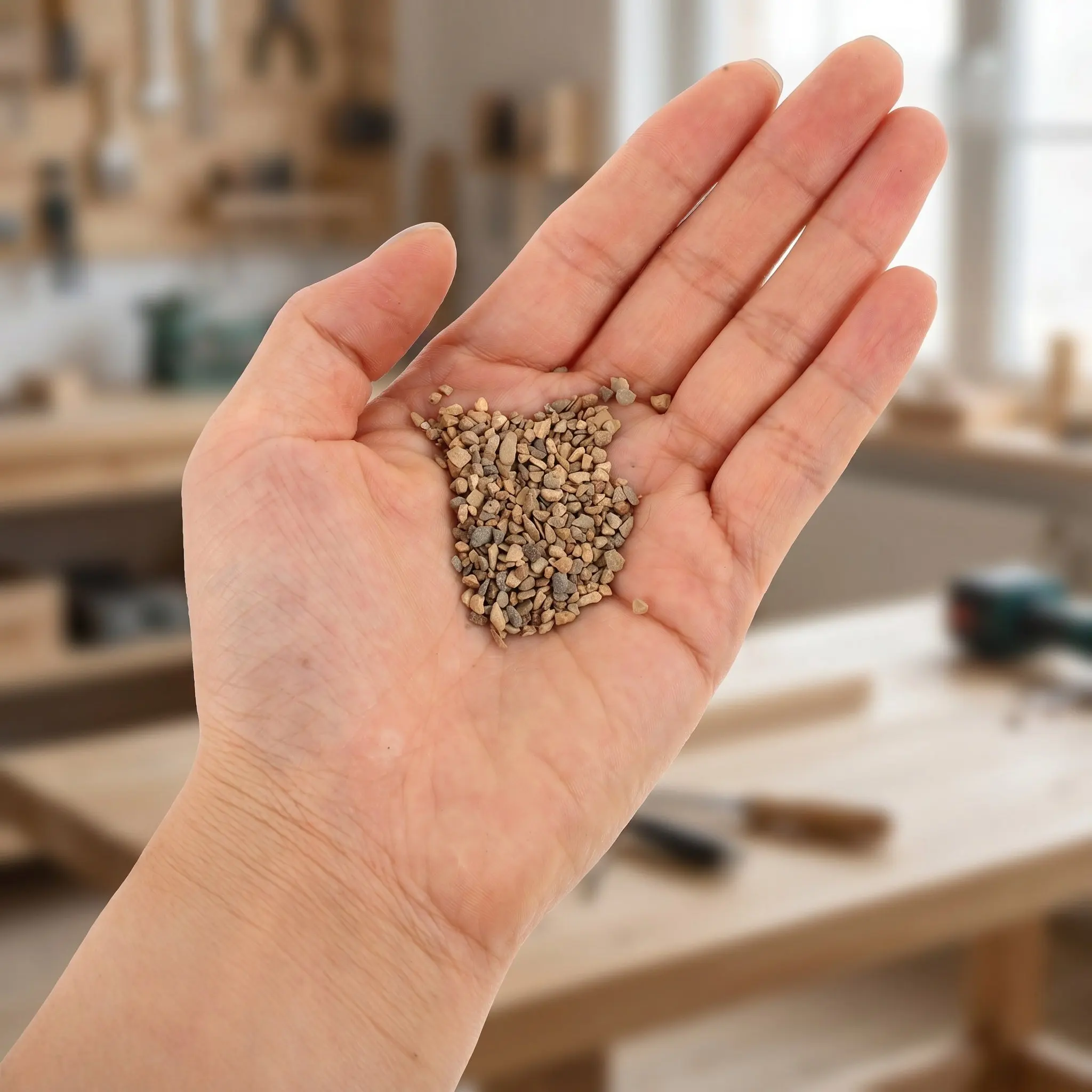 2Packs 1Mm-2Mm Rail Ballast Rocks Railway Scene Decorative Gravel Realistic Layered Miniature Pebble Landscape Material Train view 3