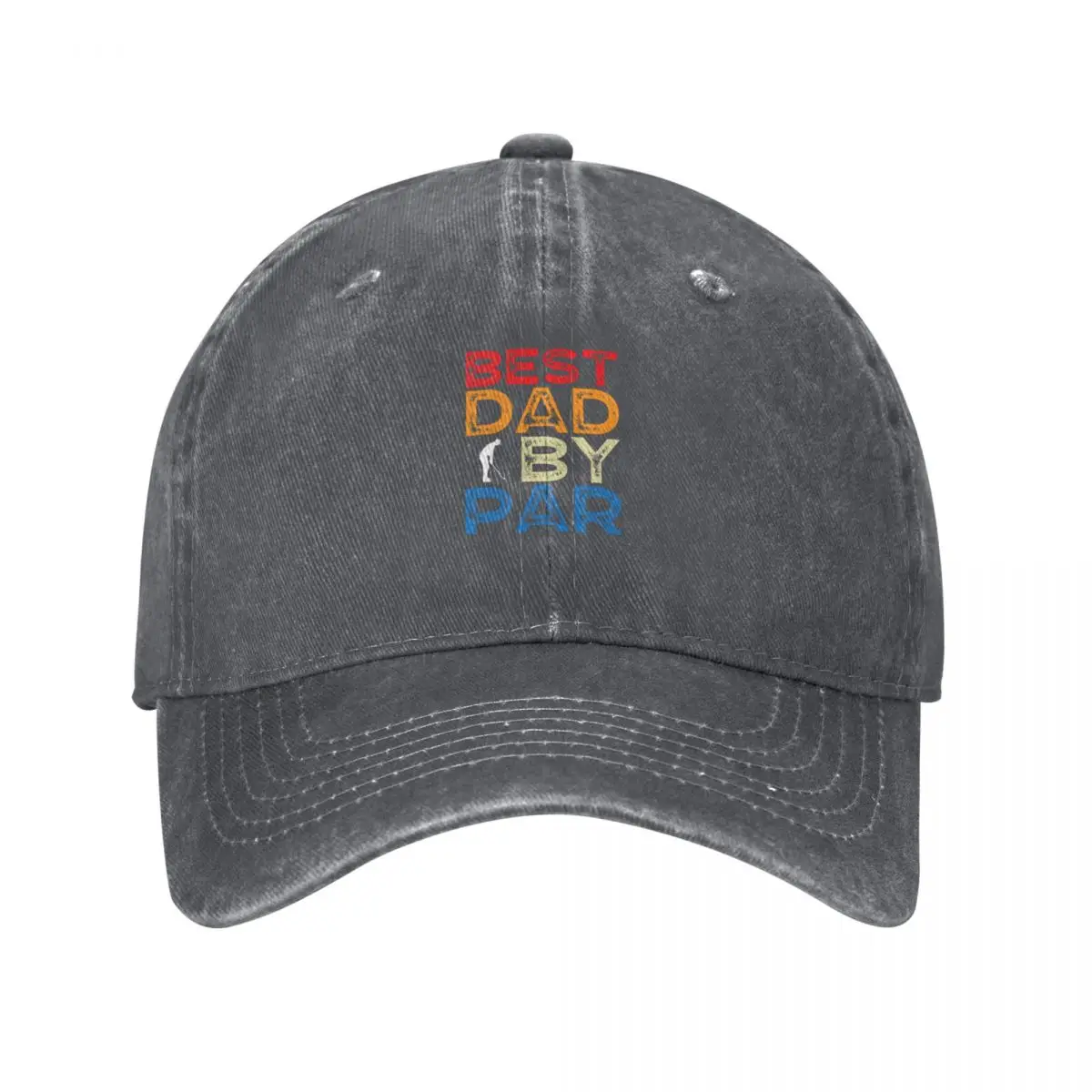 Best Dad by Par Father's Day Golfing Baseball Cap Brand Man cap sun hat Hats For Men Women's