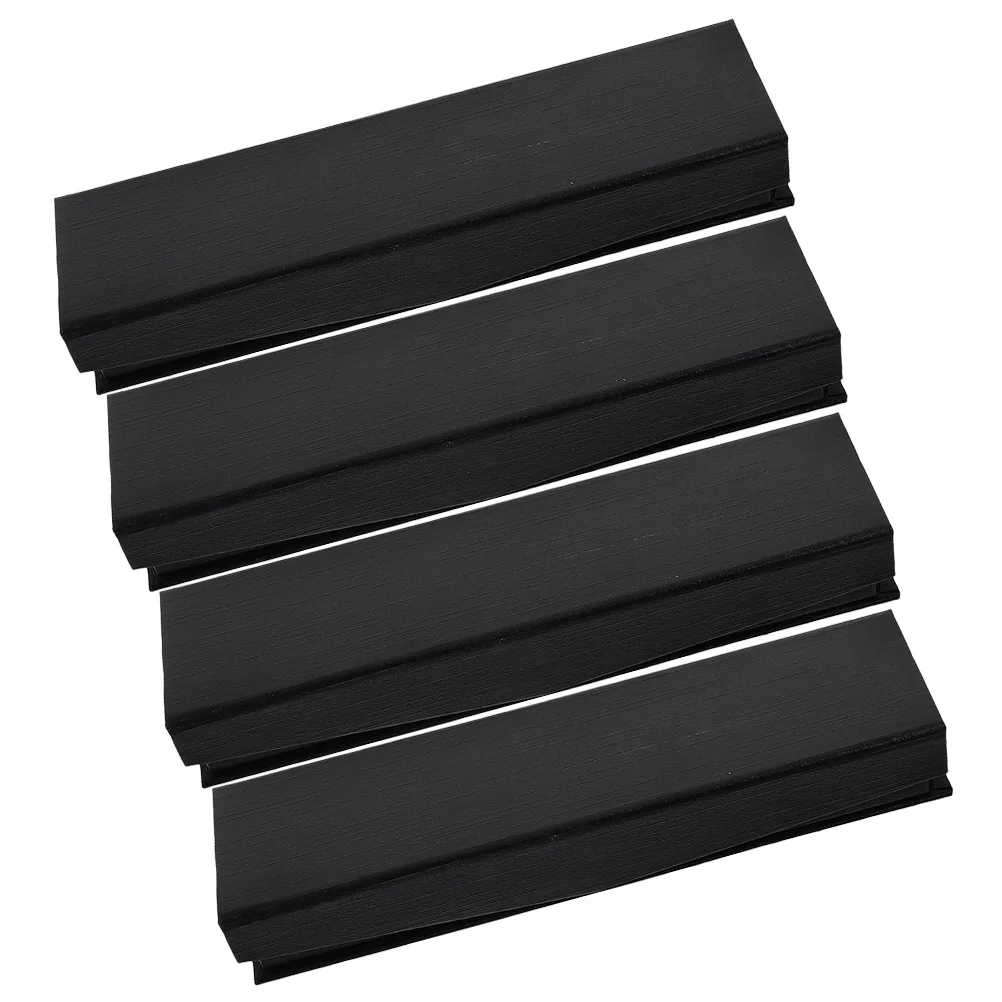 

4pcs Steel Box Retro Cloth Pp Material Pen Case Organizer Gift Empty Pencil Box Single Holder Fountain Pen Container