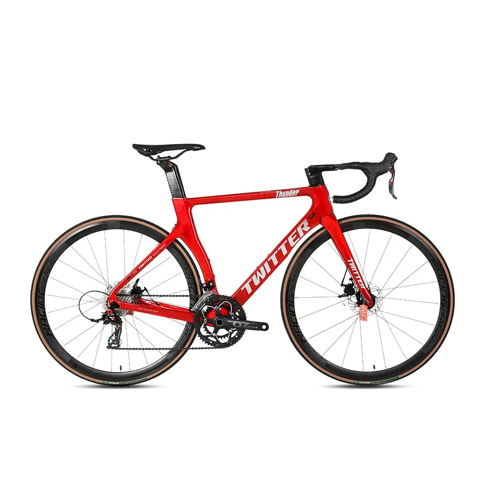 

Carbon Road Bike with Cable Inner Routing Light Weight 700c Frame Carbon Fiber Road Bicycle for Racing