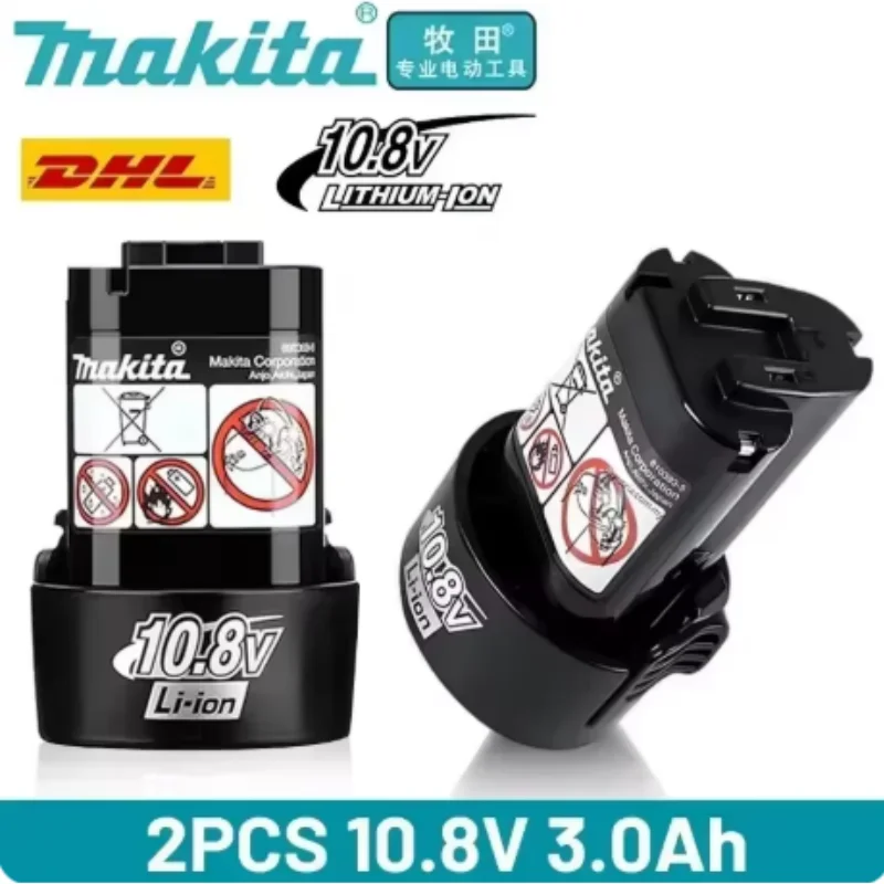 

Makita10.8V original battery BL1013 BL1020 BL1030, DF030D Makita 10.8v/12V charger, replacement tool 10.8v MakitabatteryBL1030