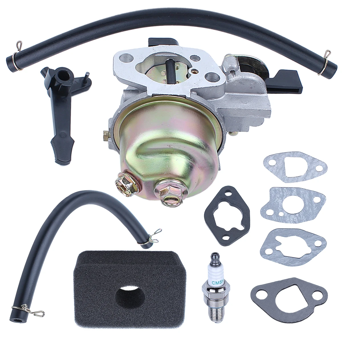 

Adjustable Carburetor Carb with Choke Lever for Honda GX160 5.5HP GX200 6.5 HP Engine Replaces# 16100-ZH8-W61