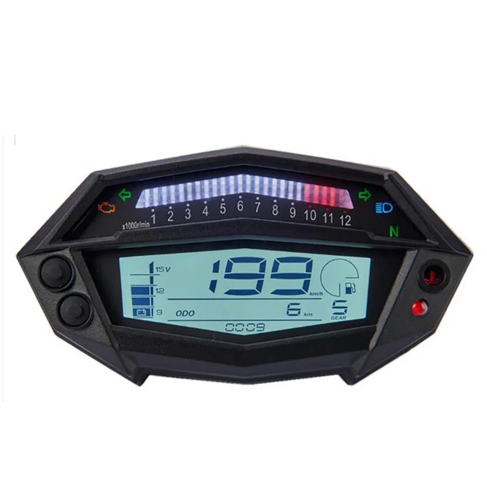 

Free Shipping Motorcycle Tachometer Hour Meter Digital Speedometer Gear Indicator Motorcycle Parts for Kawasaki Z1000