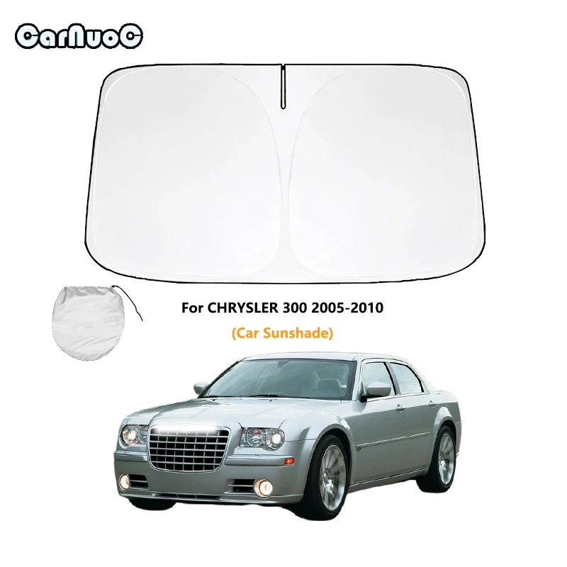 For CHRYSLER 300 2005-2010 Car Sunshade Sun Shade Front Rear Window Film Windshield Visor Cover UV Protect Reflector