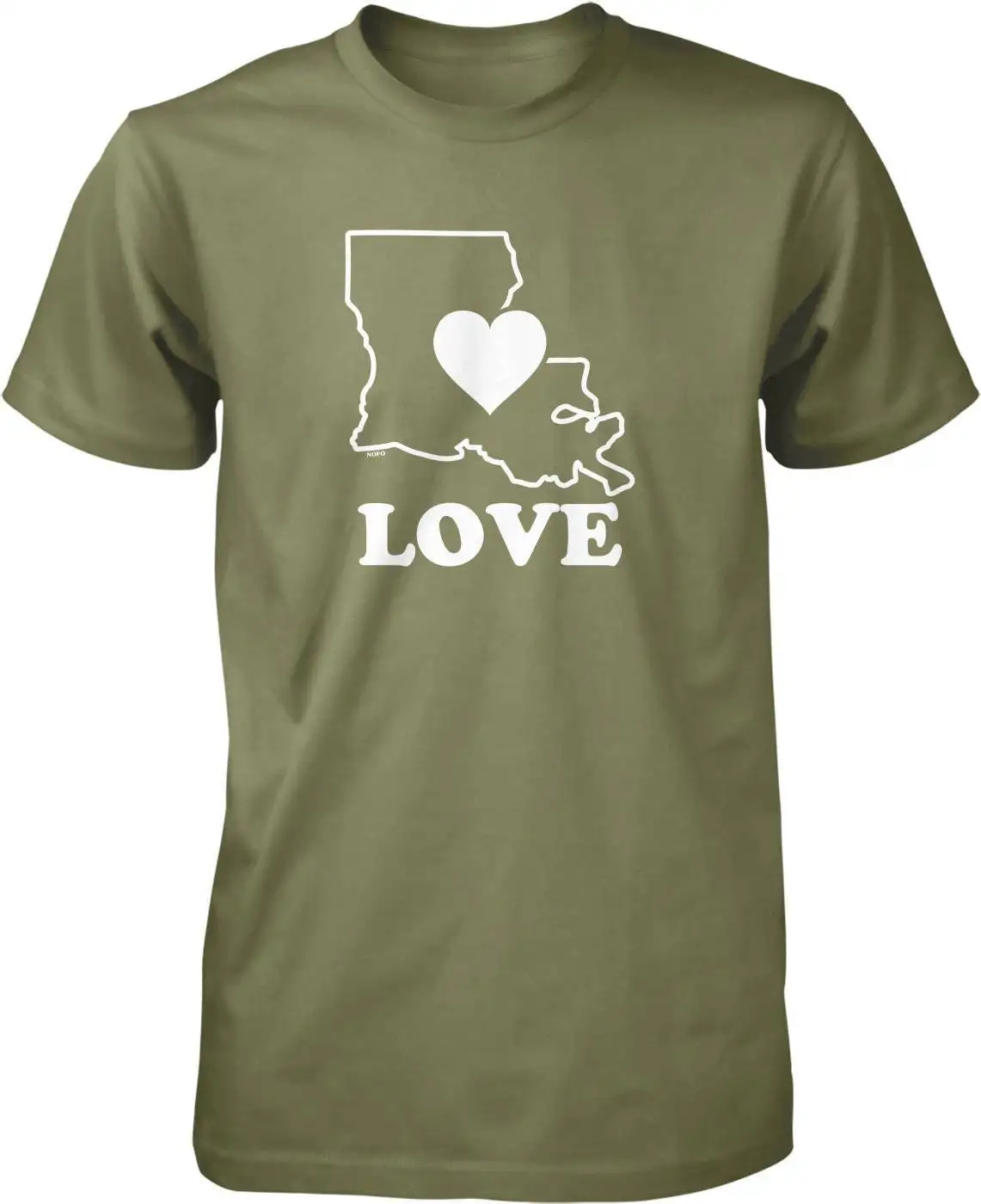 Мужская футболка Love Louisiana HOOD_01143